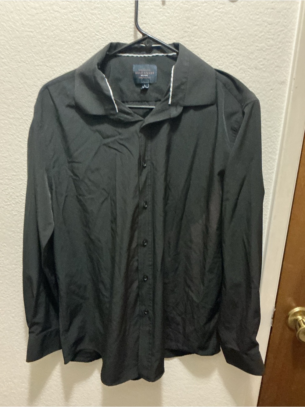 Marcasher black shirt size Large